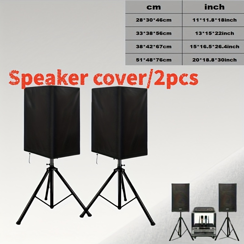 Audio Music Only - 2PCS Speaker Cover, Suitable for Home