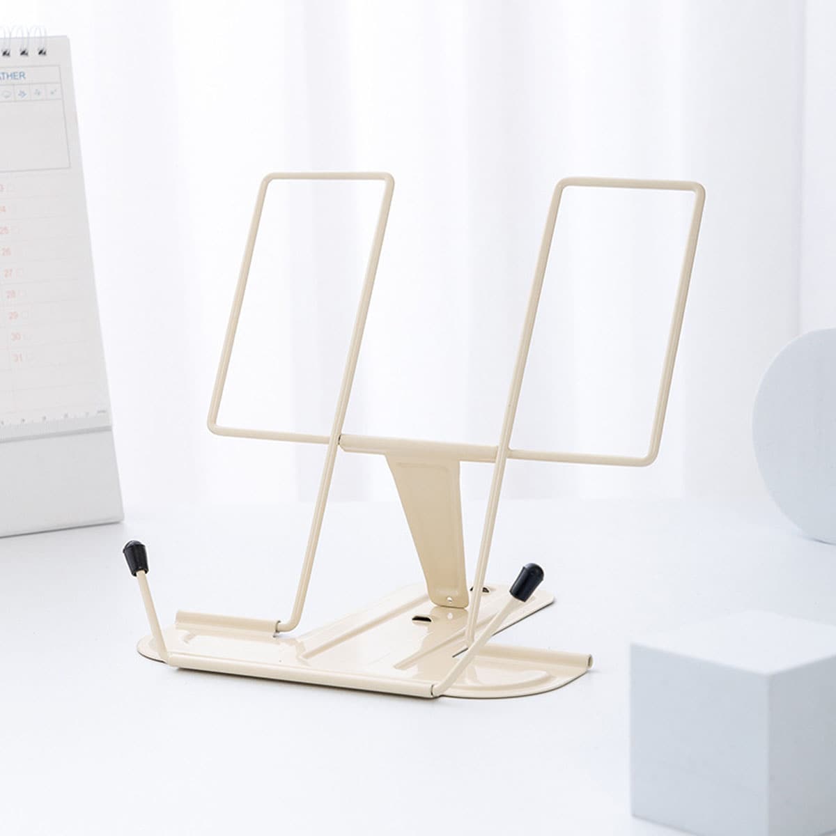 Music Stand Folding - 1 Simple Metal Reading Stand, Foldable