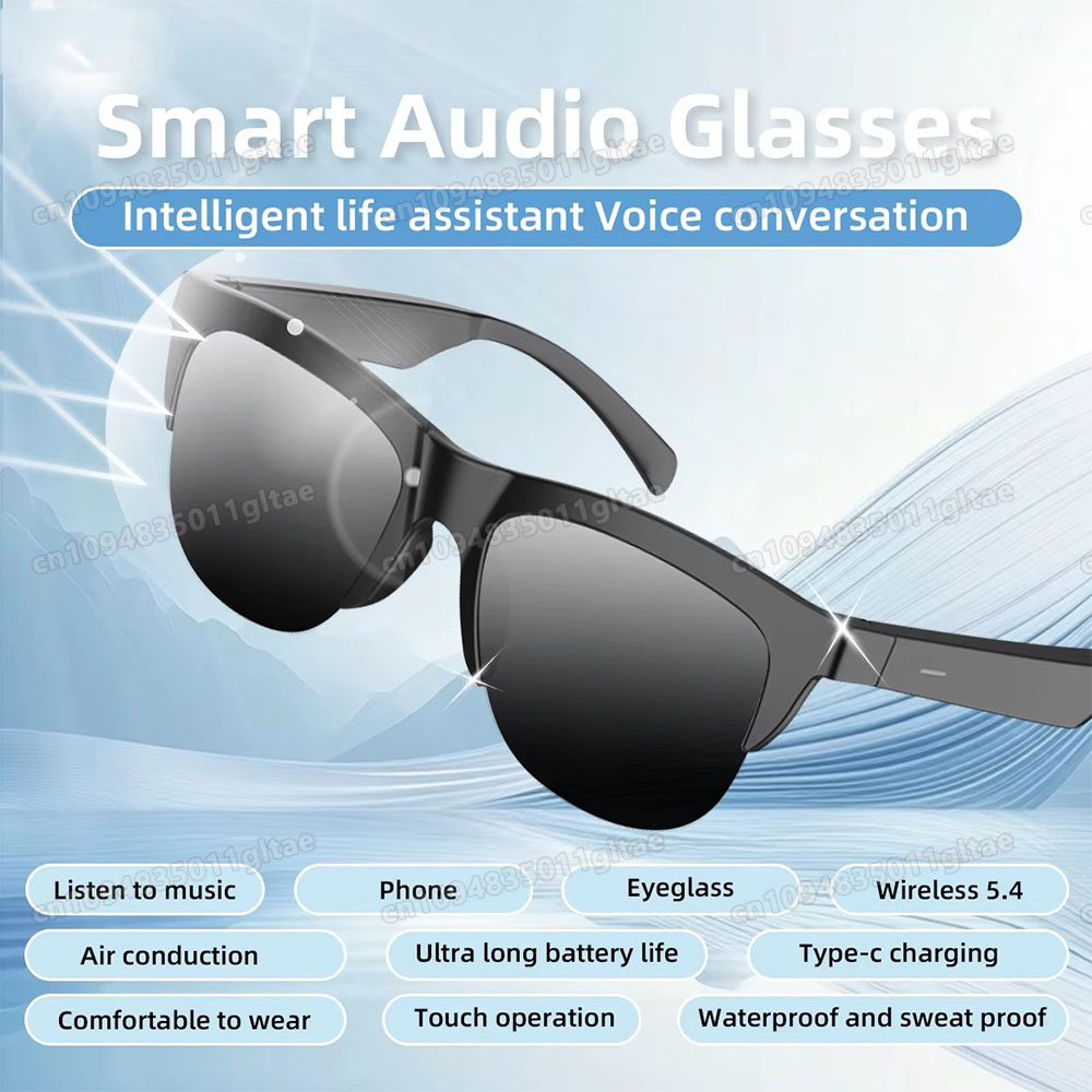 Audio Music New - New Camera Control Smart Glasses 2026