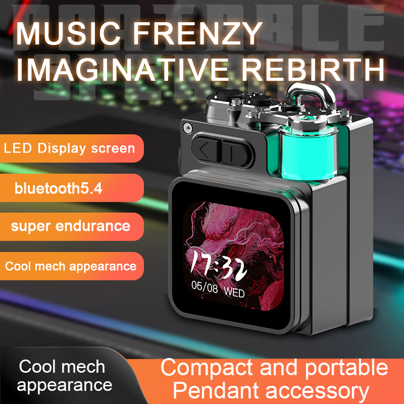 Audio Music Player App - Smart Touch Screen Bluetooth Speaker Mini