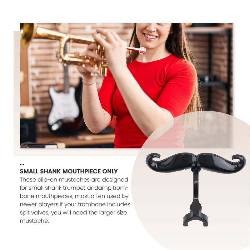 A69P-Clip-On Beard For Trumpet - огляд і ціна Trombone Mouthpiece