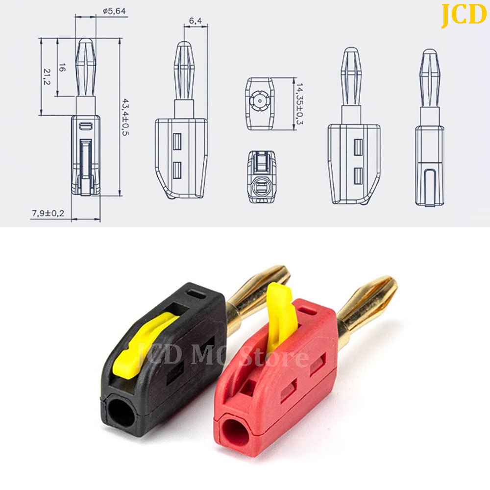 4mm Banana Plug 32A Banana Con - огляд і ціна Audio Music Test