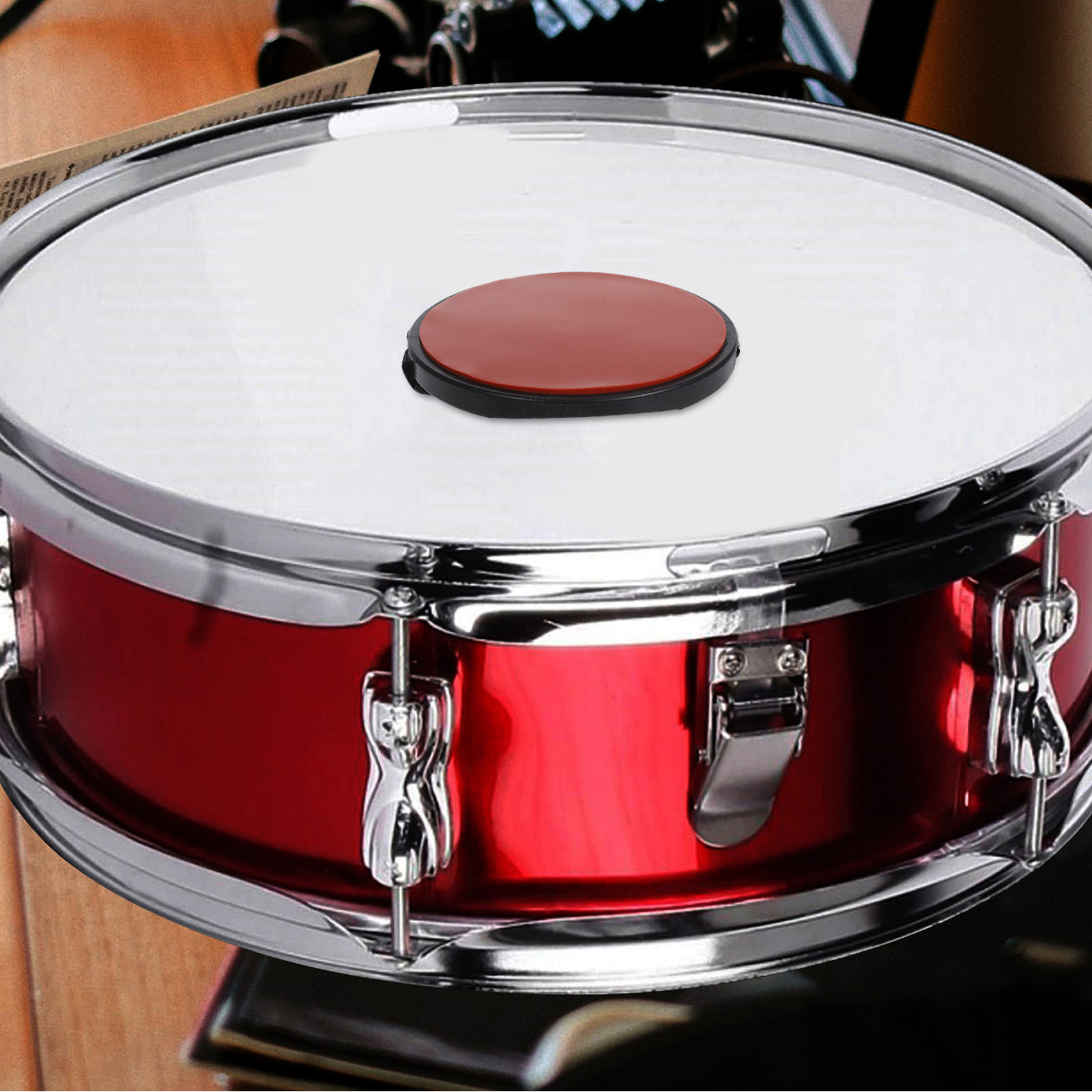 Portable Silent Drum Pad Adjus - огляд і ціна Drum Practice Pad