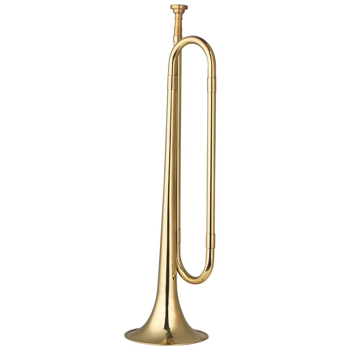 Brass C Bugle Call Gold-Plated - огляд і ціна Trombone Mouthpiece