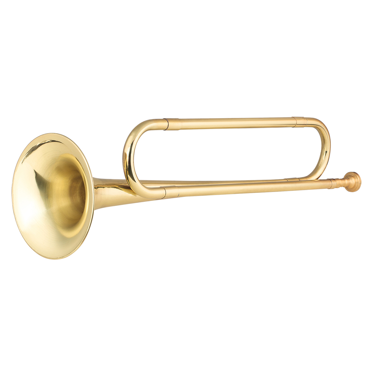 Brass C Bugle Call Gold-Plated - огляд і ціна Trombone Mouthpiece