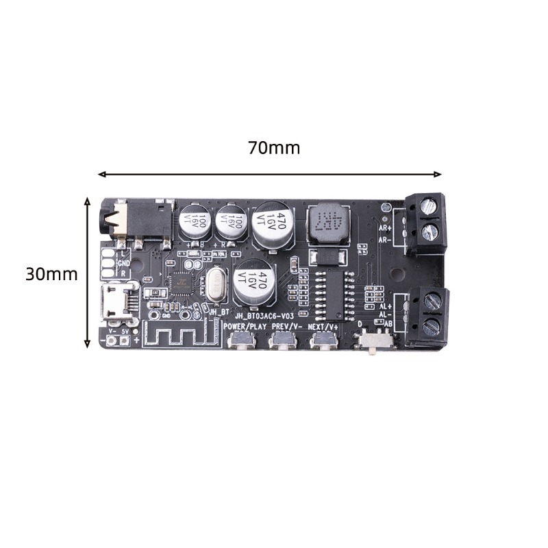 Bluetooth 5.0 Power Amplifier  - огляд і ціна Audio Music Player App