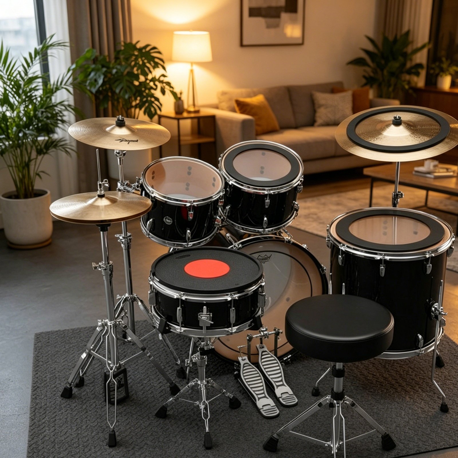 Rubber Drum and Cymbal Mutes N - огляд і ціна Drum Practice Pad