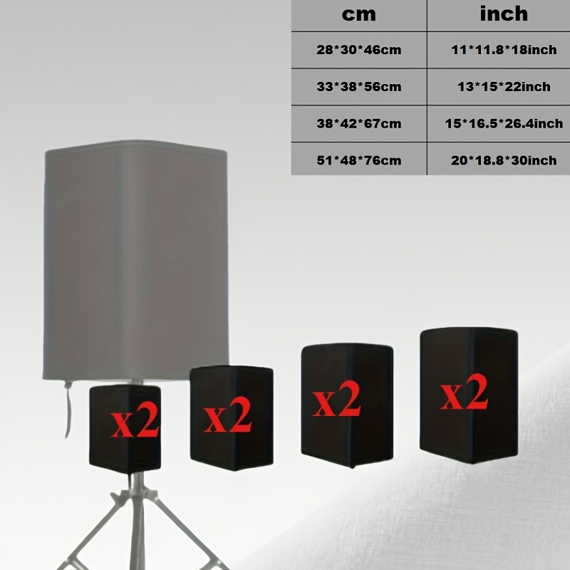 2PCS Speaker Cover, Suitable f - огляд і ціна Audio Music Only