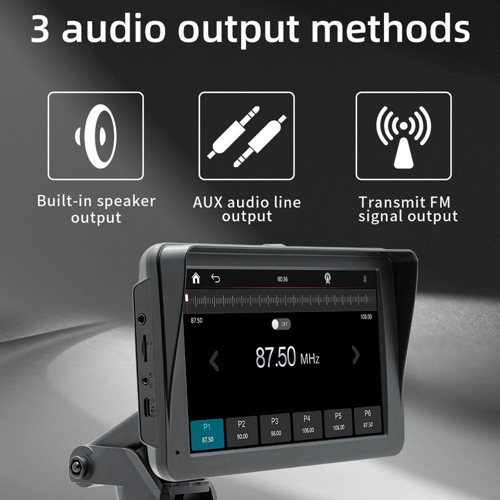 7inch Wireless CarPlay & Andro - огляд і ціна Audio Music Only
