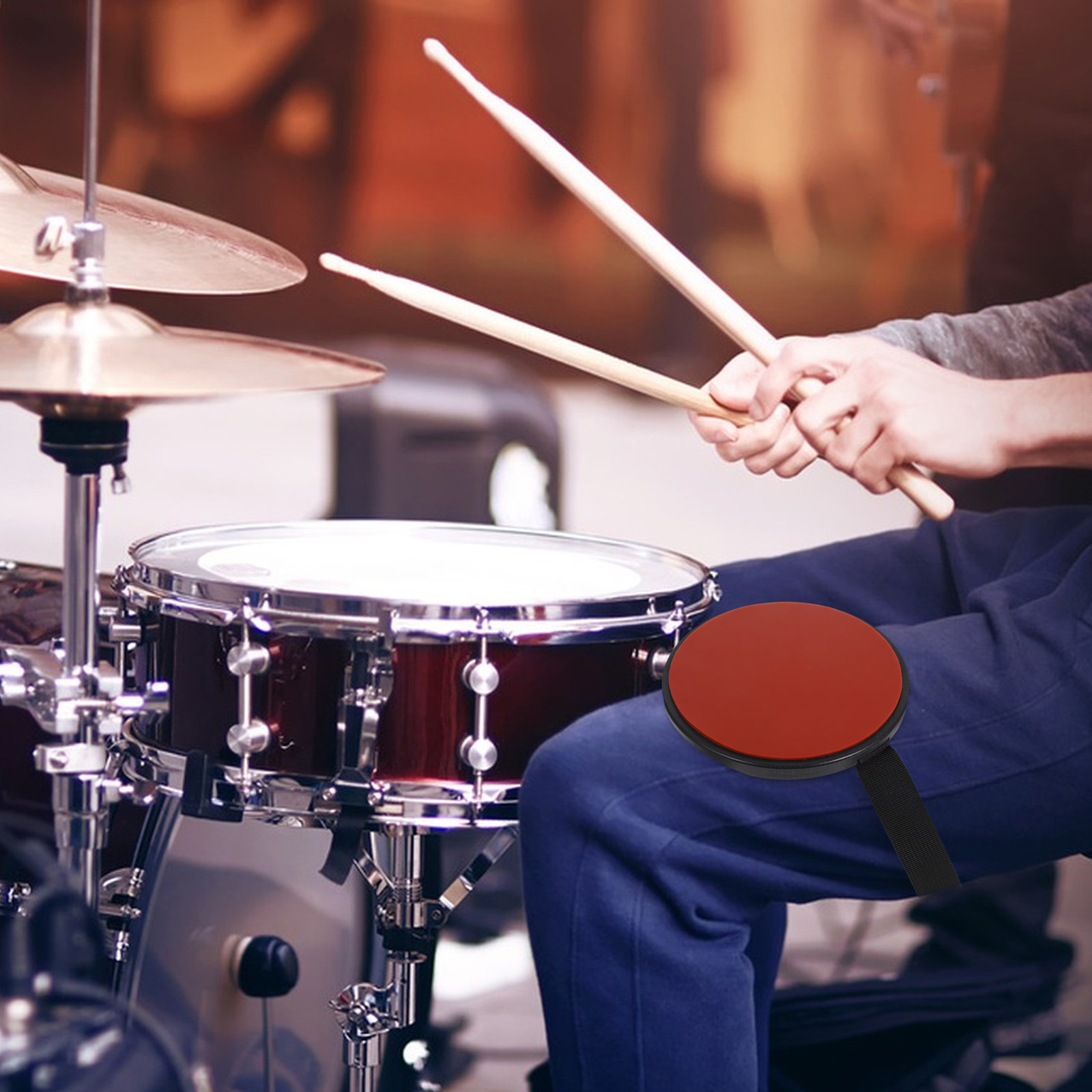 Adjustable Silicone Silent Dru - огляд і ціна Drum Practice Pad