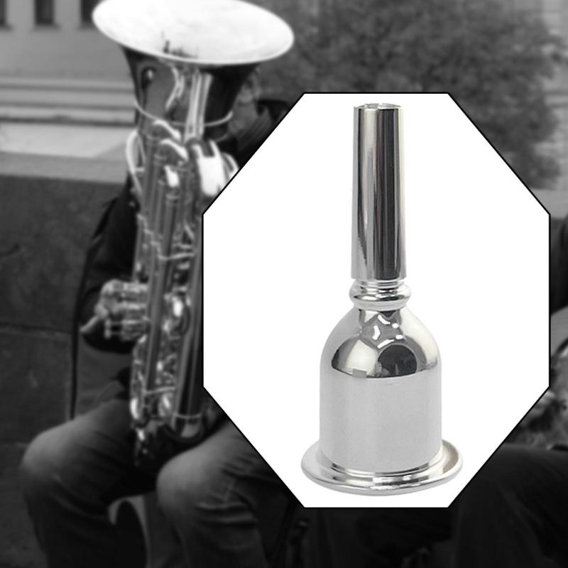 Brass Tuba Mouthpiece Portable - огляд і ціна Trombone Mouthpiece
