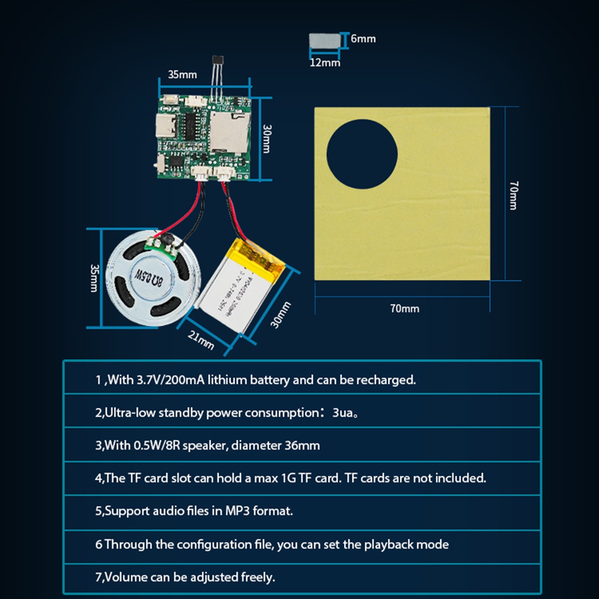 Programmable Sound Recorder Mo - огляд і ціна Audio Music To Download