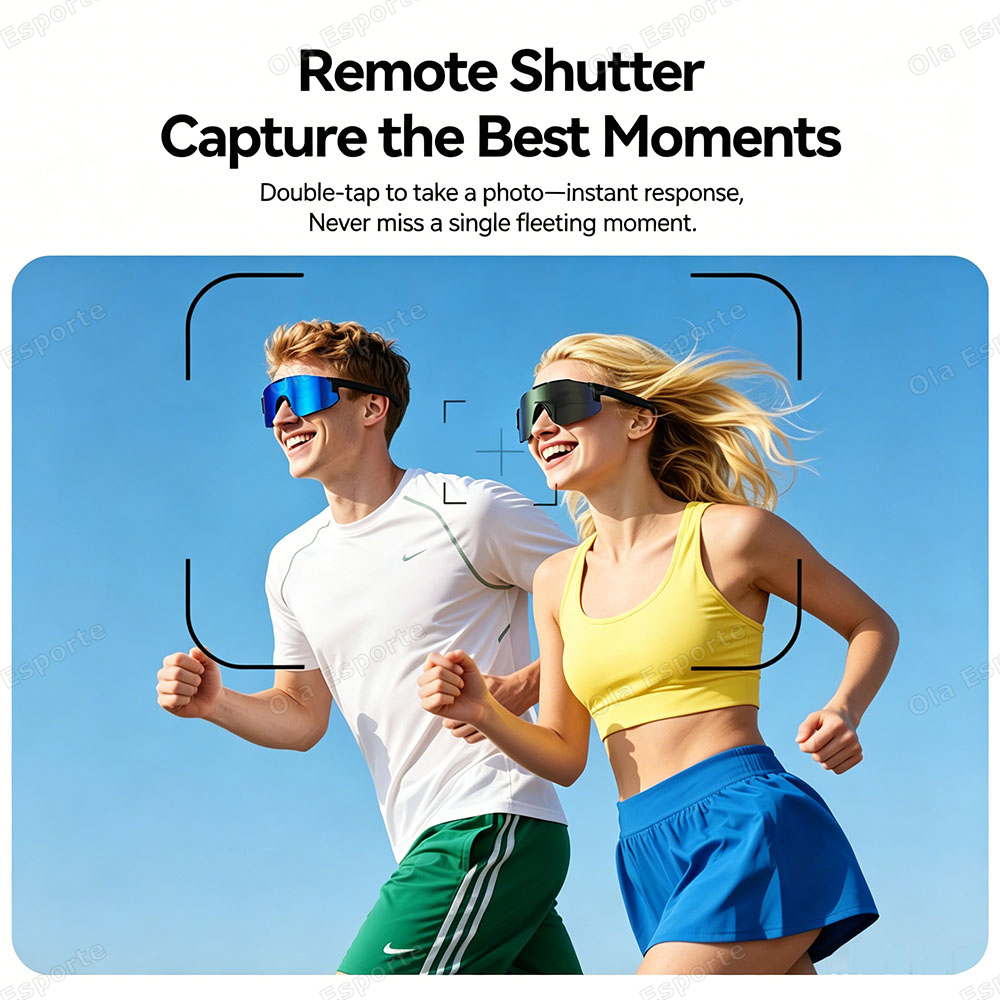 Cycling Smart Glasses Camera B - огляд і ціна Audio Music New