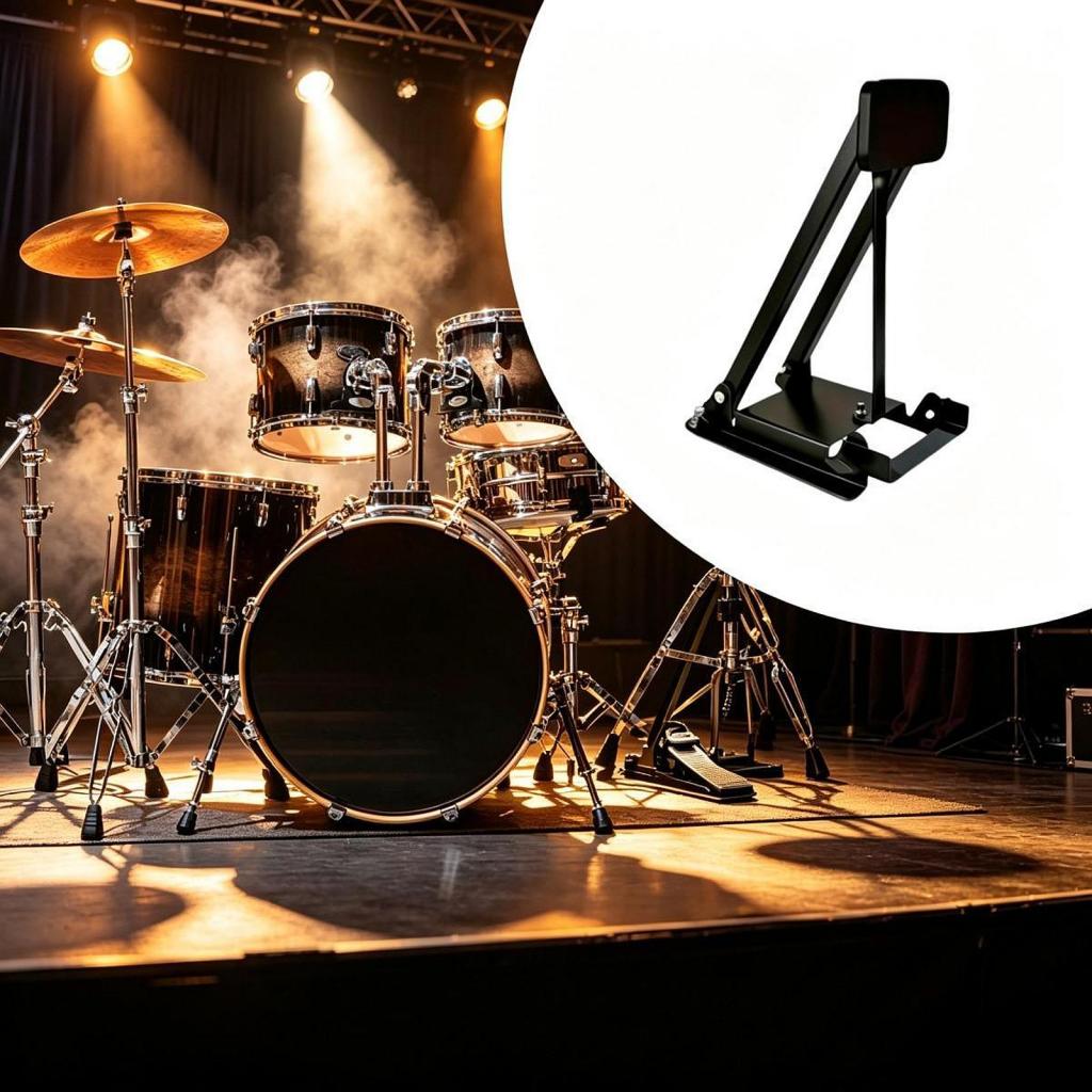 Compact Padded Bass Drum Pract - огляд і ціна Drum Practice Pad