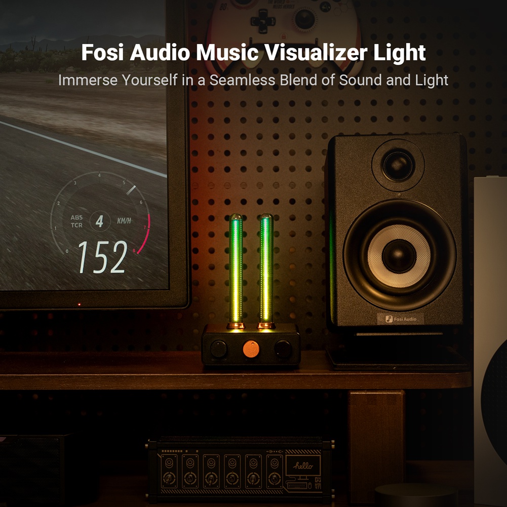 Fosi Audio RGB LED Rhythm Ambi - огляд і ціна Audio Music Visualizer Free