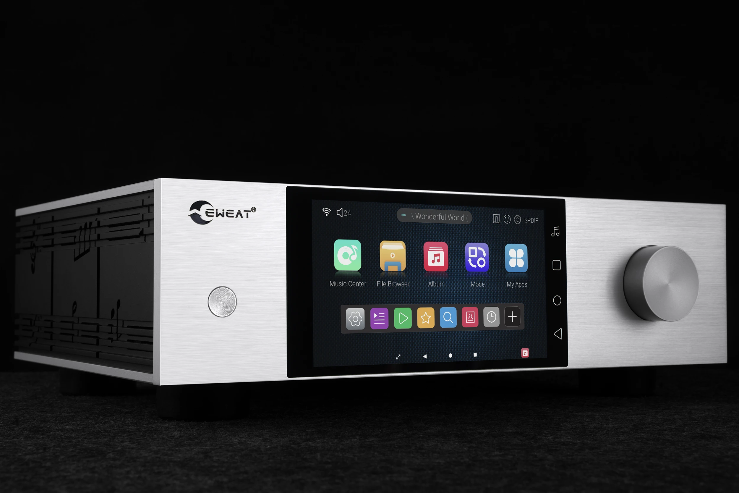 EWEAT D35 Hi-end HDD Music Pla - огляд і ціна Audio Music Player App