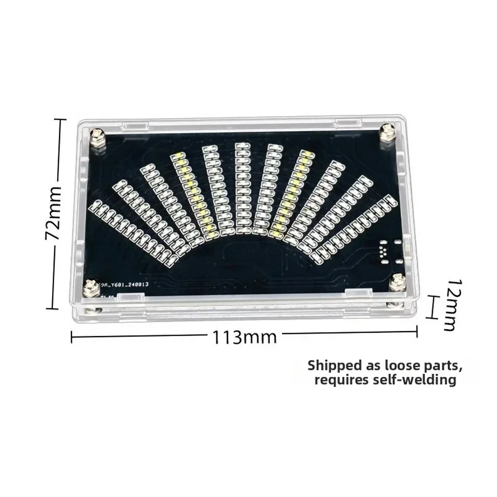 DIY LED Music Spectrum Display - огляд і ціна Audio Music Visualizer Free