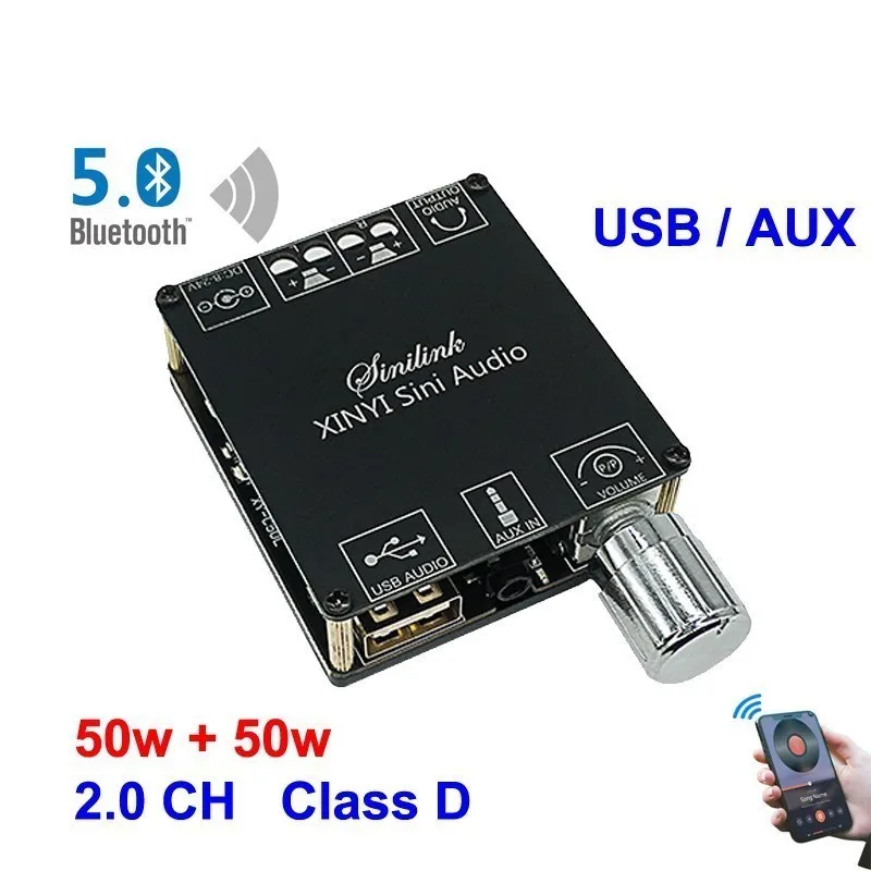 2*50W ForBluetooth 5.0Power Am - огляд і ціна Audio Music Player App