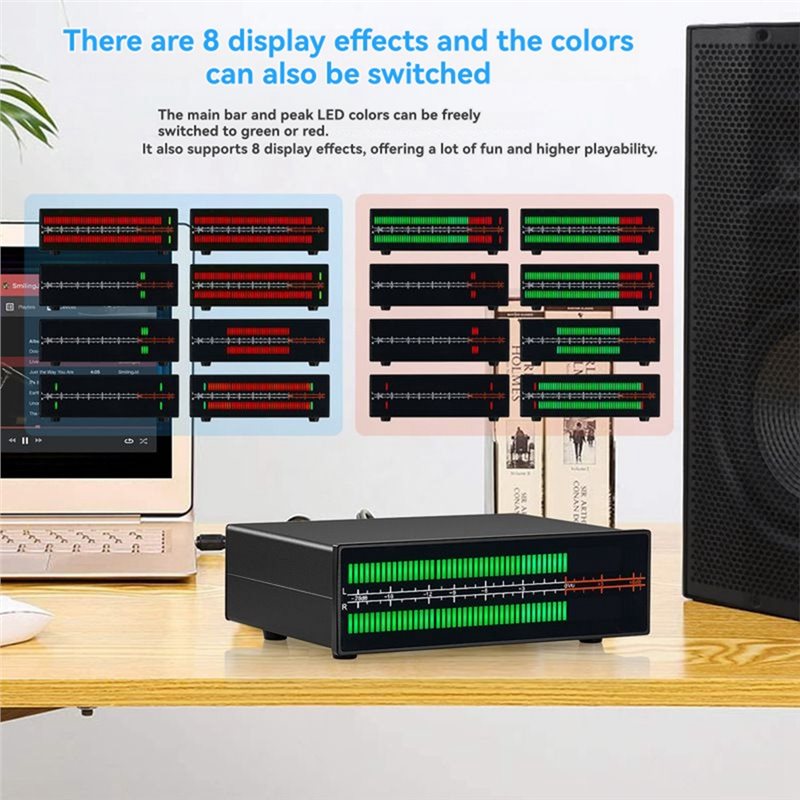 M52K-VU56-PRO Dual Channel Mus - огляд і ціна Audio Music Visualizer Free