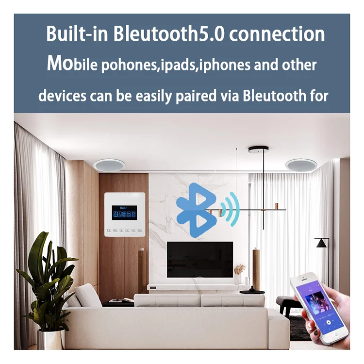 Mini Bluetooth Amplifier Wall  - огляд і ціна Audio Music Store