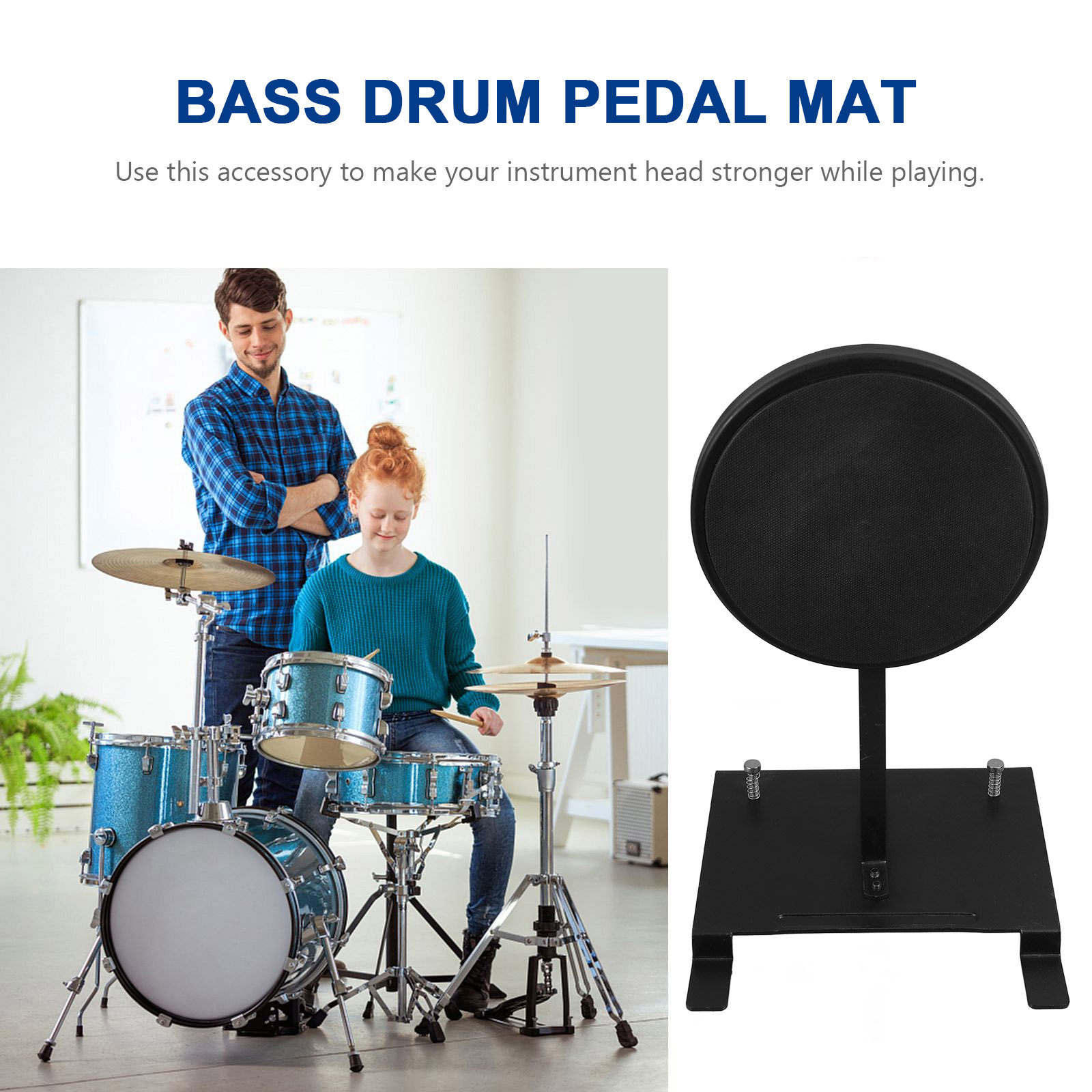 Kick Drum Pedal Practice Pad H - огляд і ціна Drum Practice Pad