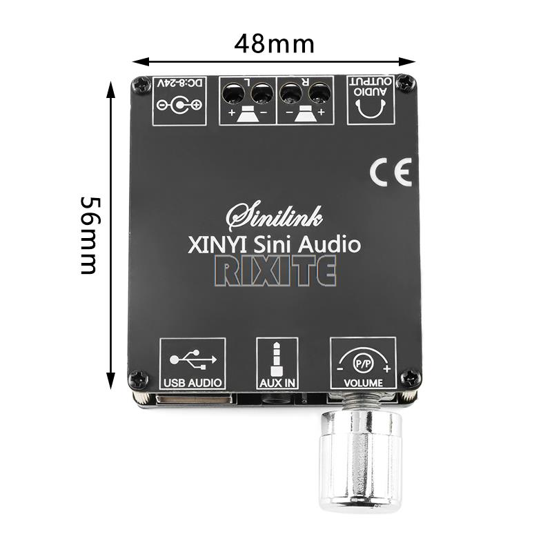 2*50W Bluetooth 5.0 Power Ampl - огляд і ціна Audio Music Player App