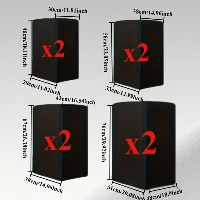 2PCS Black Oxford Cloth Speake - огляд і ціна Audio Music Only