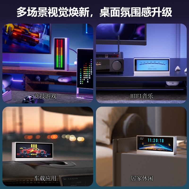 Douk Audio TX7 RGB Spectrum An - огляд і ціна Audio Music Visualizer Free