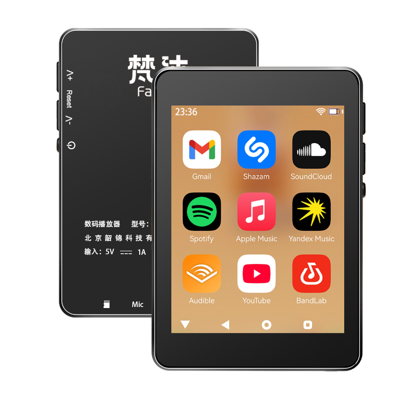 WiFi MP3 Player Andriod 10 Spo - огляд і ціна Audio Music To Download