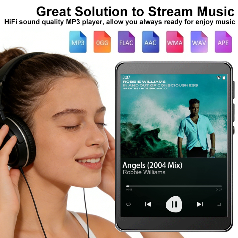 WiFi MP3 Player Andriod 10 Spo - огляд і ціна Audio Music To Download