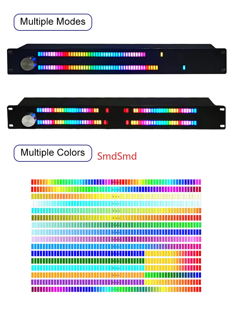 128-Light LED Music Spectrum D - огляд і ціна Audio Music Visualizer Free